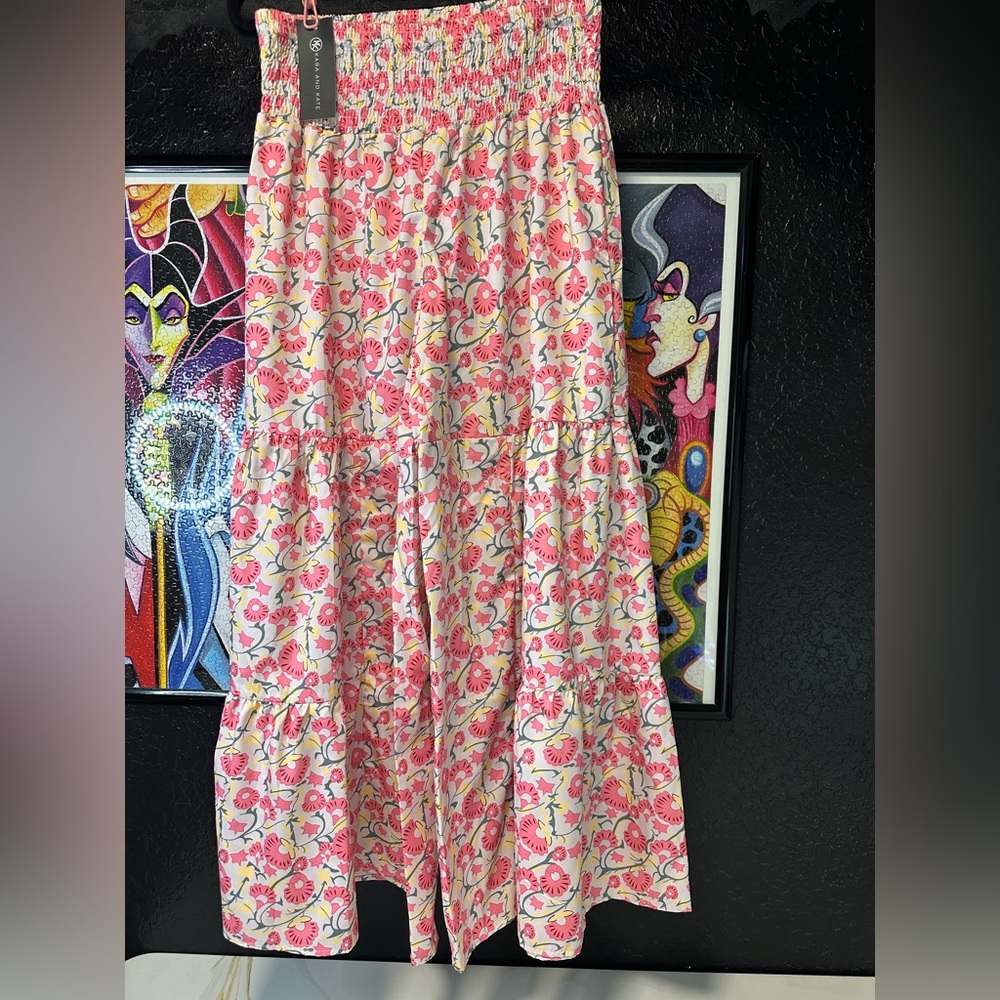 Kara and Kate Floral Wide Leg Pants